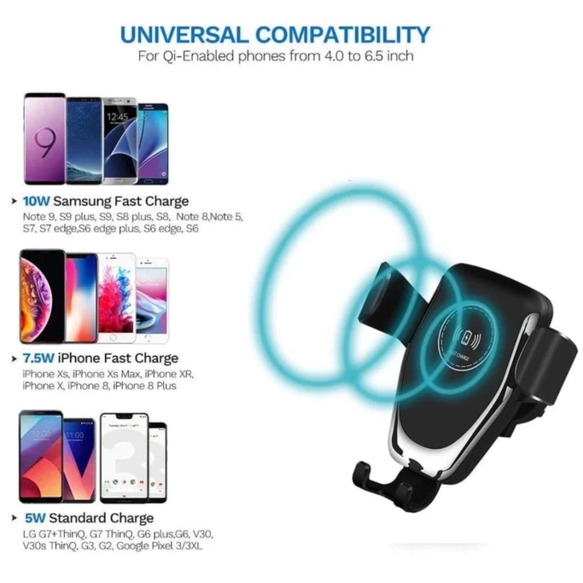 9eight5 Phone Holder & Wireless Charger ricondizionato - Reebelo Italia