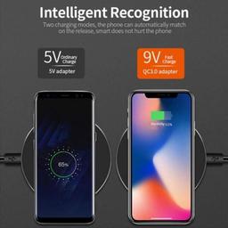 9eight5 Qi Wireless Fast Charging Pad for Phones (10W) ricondizionato - Reebelo Italia