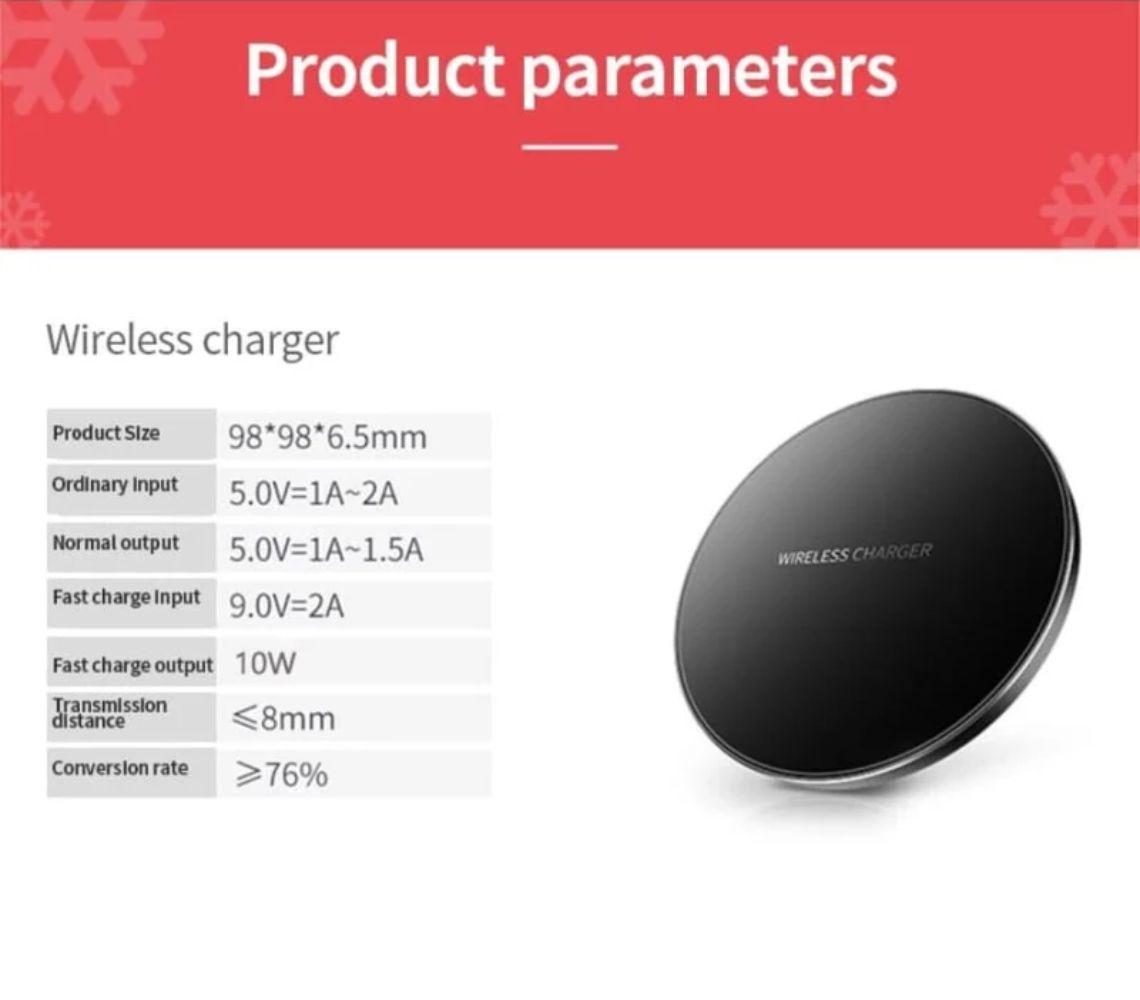 9eight5 Qi Wireless Fast Charging Pad for Phones (10W) ricondizionato - Reebelo Italia