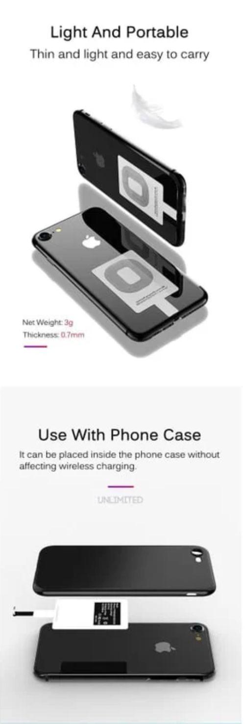 9eight5 Wireless Charging Receiver Type C Devices ricondizionato - Reebelo Italia