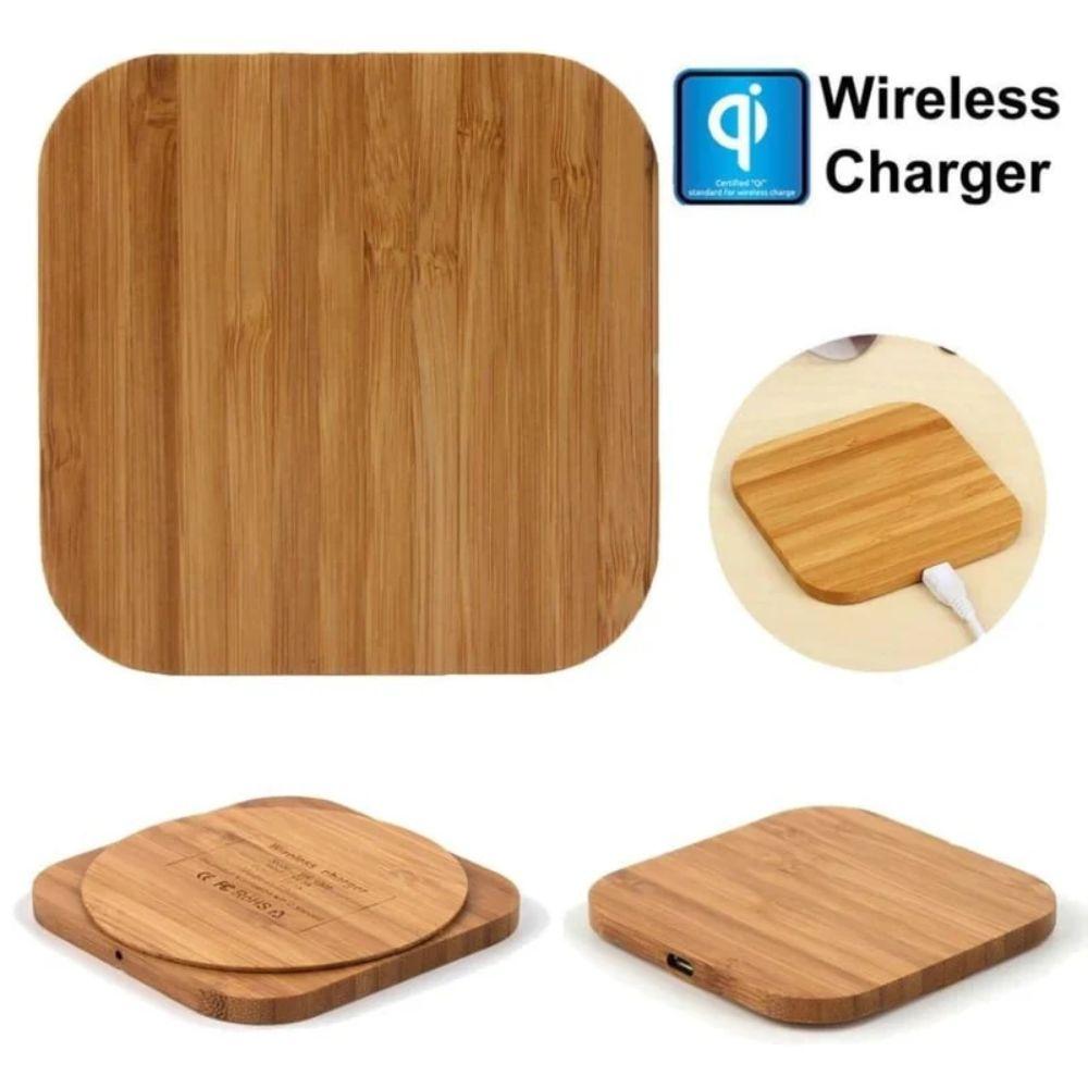 9eight5 Wood-Design Wireless Charger Pad (5W) ricondizionato - Reebelo Italia