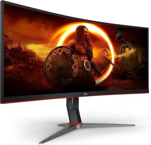 AOC CU34G2X 34" WQHD Gaming Monitor ricondizionato - Reebelo Italia