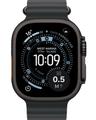 Apple Watch Ultra 3 - 64GB - 49mm - Nero Cassa in titanio with Nero Fluoroelastomero Cinturino Ocean Band - Taglia unica