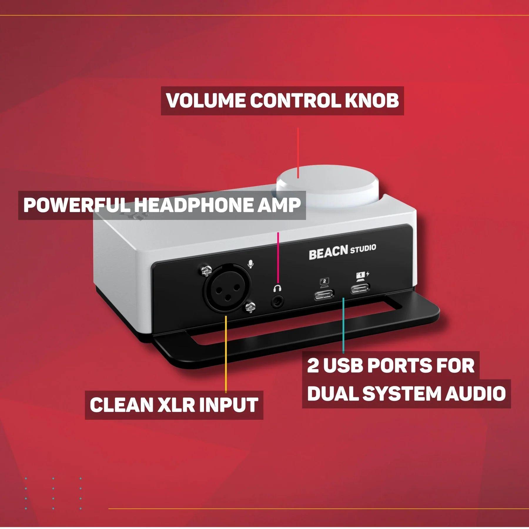 BEACN Studio Creator XLR Interface ricondizionato - Reebelo Italia