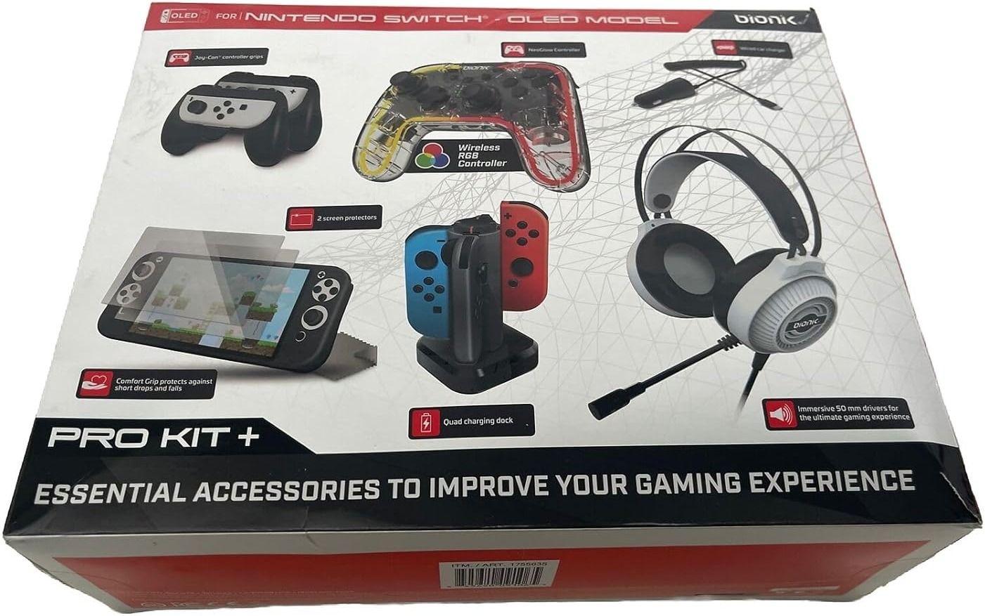 Bionik Pro Kit+ for Switch OLED ricondizionato - Reebelo Italia