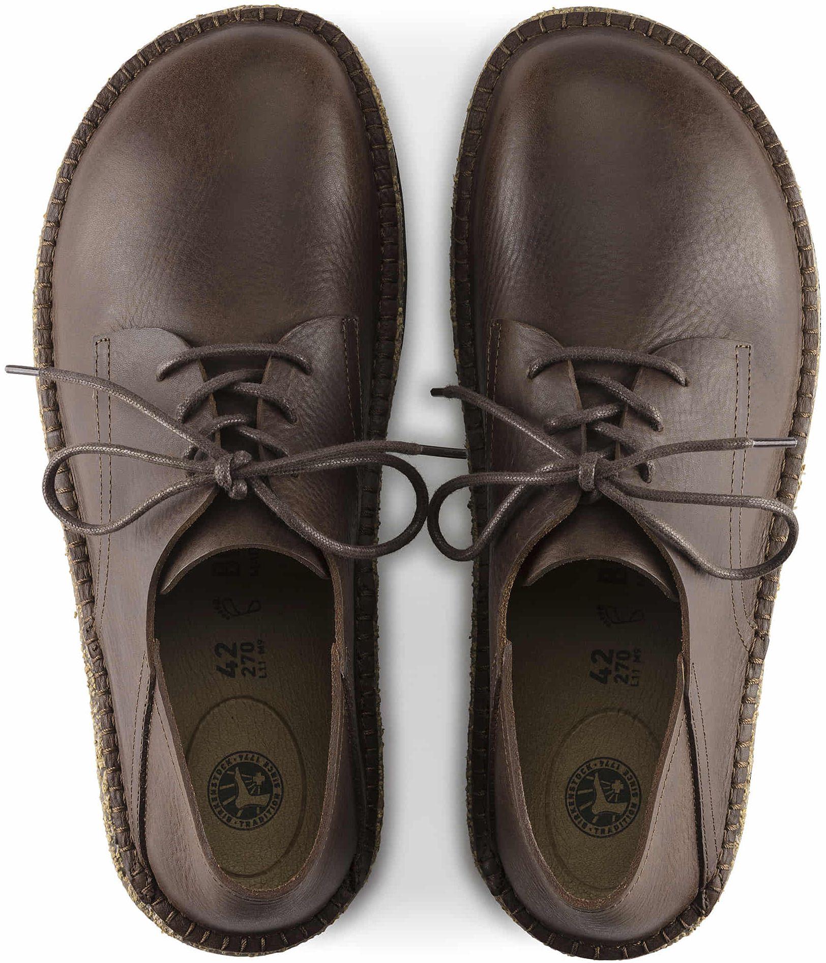 Birkenstock Gary Natural Leather Unisex Shoes ricondizionato - Reebelo Italia