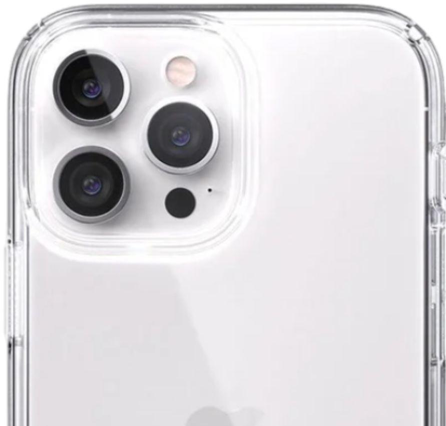 Custodia Blacktech Stay Clear per Apple iPhone 14 ricondizionato - Reebelo Italia