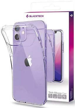 Cover in silicone spessa Blacktech per iPhone 11 ricondizionato - Reebelo Italia