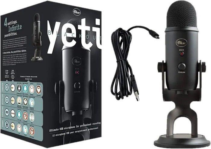Blue Yeti Premium Multi Pattern USB Microphone ricondizionato - Reebelo Italia