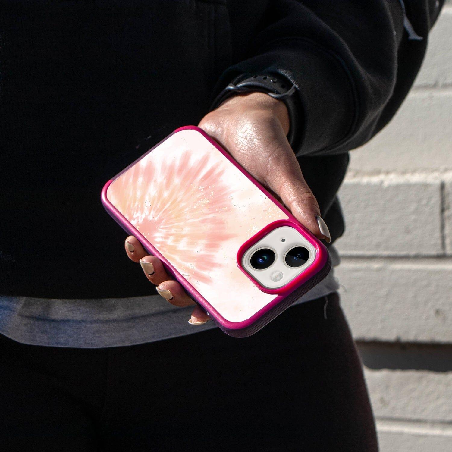 Caseco MagSafe iPhone 14 Plus Orange Tie Dye Case ricondizionato - Reebelo Italia