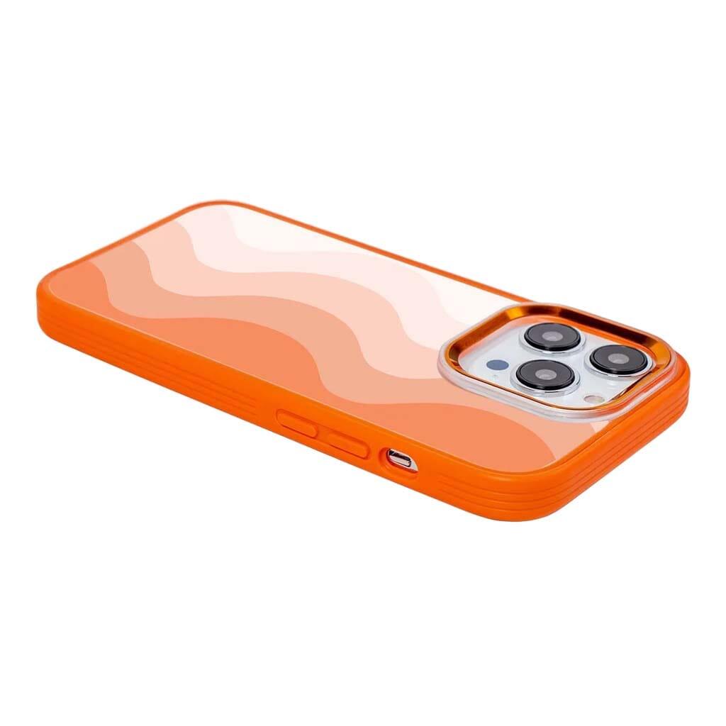 Caseco MagSafe iPhone 14 Pro Max Orange Wave Case ricondizionato - Reebelo Italia