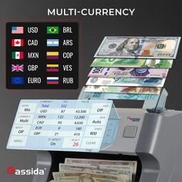 Cassida 8800R V2 Mixed Bill Counter ricondizionato - Reebelo Italia
