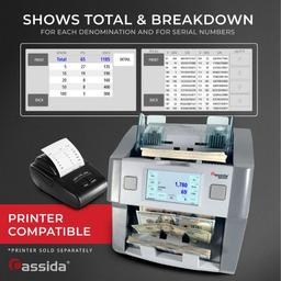 Cassida 8800R V2 Mixed Bill Counter ricondizionato - Reebelo Italia