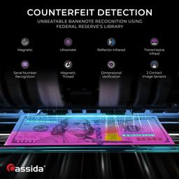 Cassida 8800R V2 Mixed Bill Counter ricondizionato - Reebelo Italia