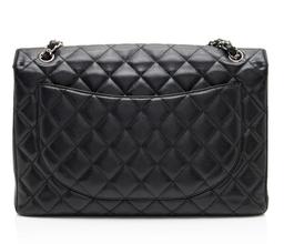 Chanel Caviar Leather Classic Maxi Single Flap Bag ricondizionato - Reebelo Italia