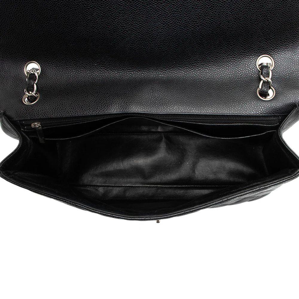 Chanel Caviar Leather Classic Maxi Single Flap Bag ricondizionato - Reebelo Italia