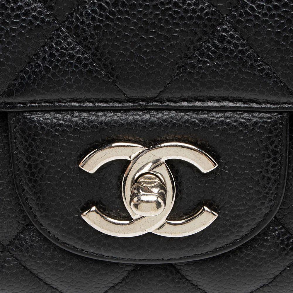 Chanel Caviar Leather Classic Maxi Single Flap Bag ricondizionato - Reebelo Italia