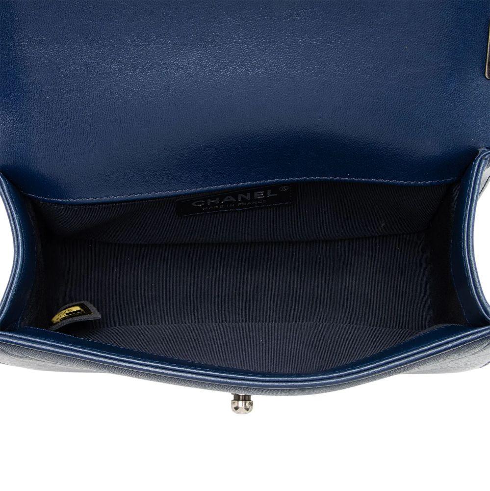 Chanel Lambskin Small Boy Bag ricondizionato - Reebelo Italia