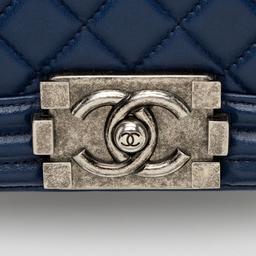 Chanel Lambskin Small Boy Bag ricondizionato - Reebelo Italia