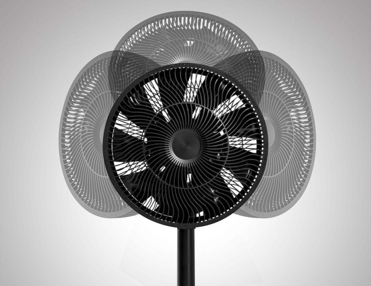 Duux Whisper Flex Smart Stand Fan ricondizionato - Reebelo Italia