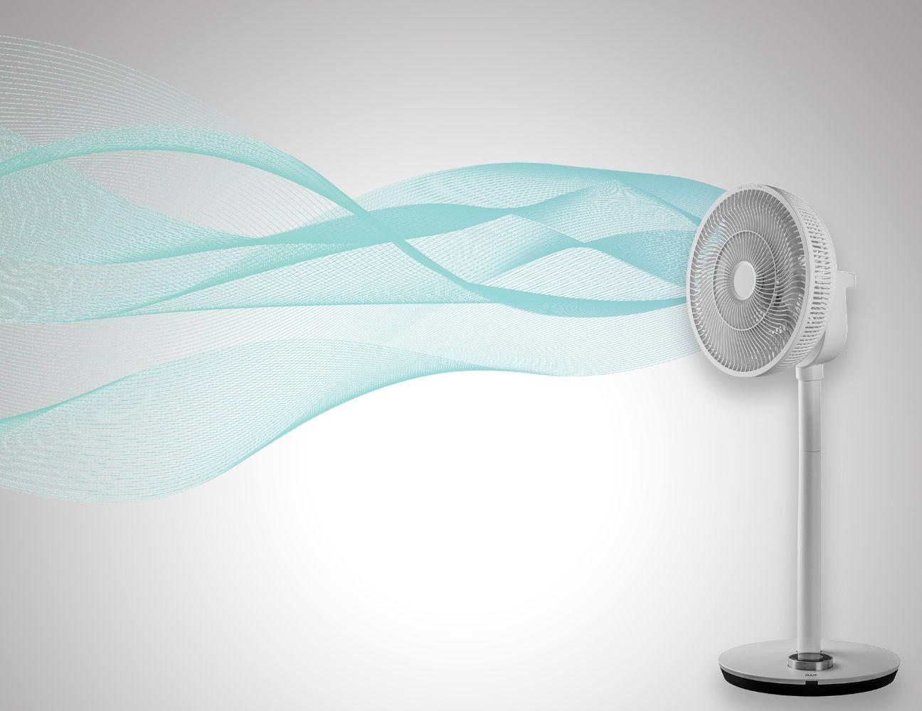 Duux Whisper Flex Smart Stand Fan ricondizionato - Reebelo Italia