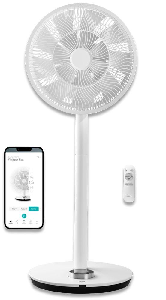 Duux Whisper Flex Smart Stand Fan ricondizionato - Reebelo Italia
