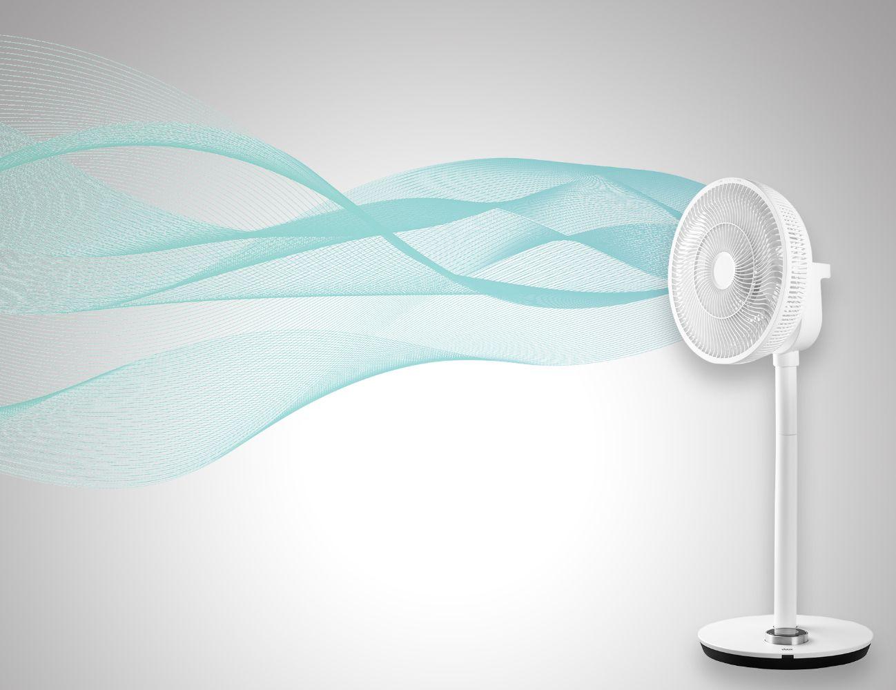 Duux Whisper Flex Smart Stand Fan ricondizionato - Reebelo Italia