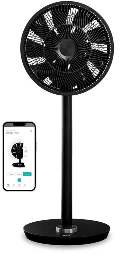 Duux Whisper Flex Smart Stand Fan ricondizionato - Reebelo Italia