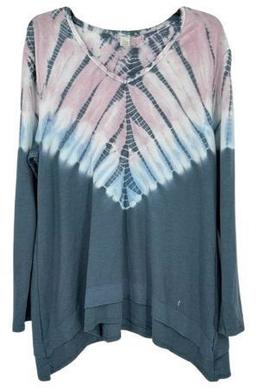 GreenTea Women's Tie Dye Top XXL ricondizionato - Reebelo Italia
