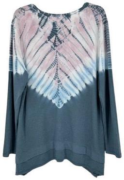 GreenTea Women's Tie Dye Top XXL ricondizionato - Reebelo Italia