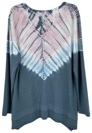 GreenTea Women's Tie Dye Top XXL ricondizionato - Reebelo Italia