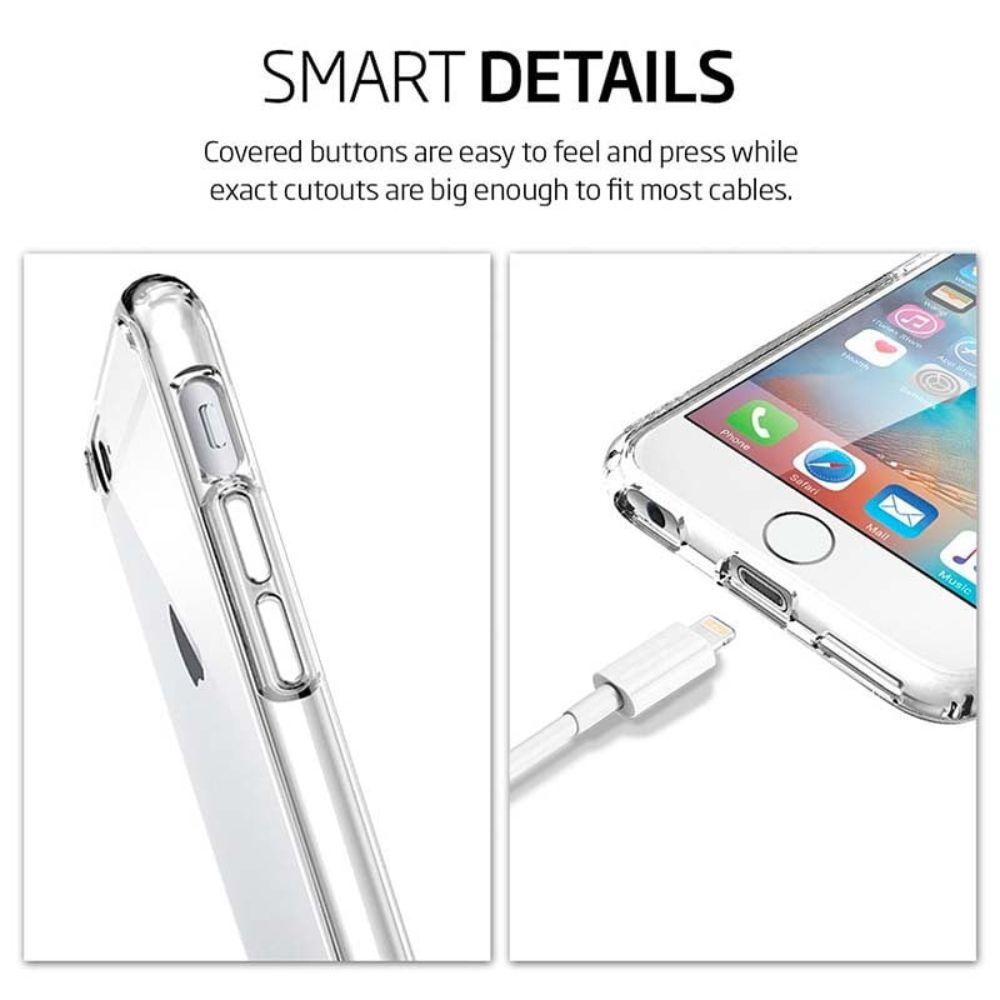Custodia Premium Trasparente iShield per iPhone 6 / 7 / 8 ricondizionato - Reebelo Italia