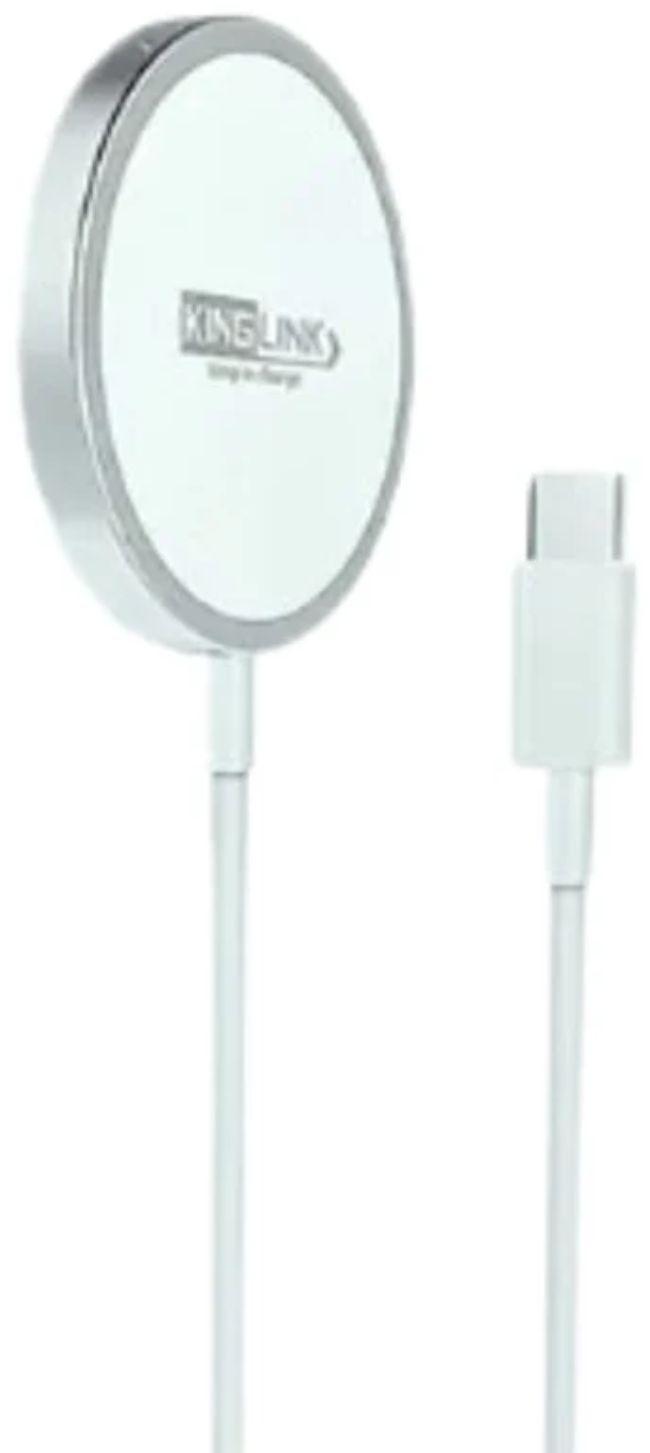 Kinglink KLW02 15W Magnetic Wireless Charger Pad (1M) ricondizionato - Reebelo Italia