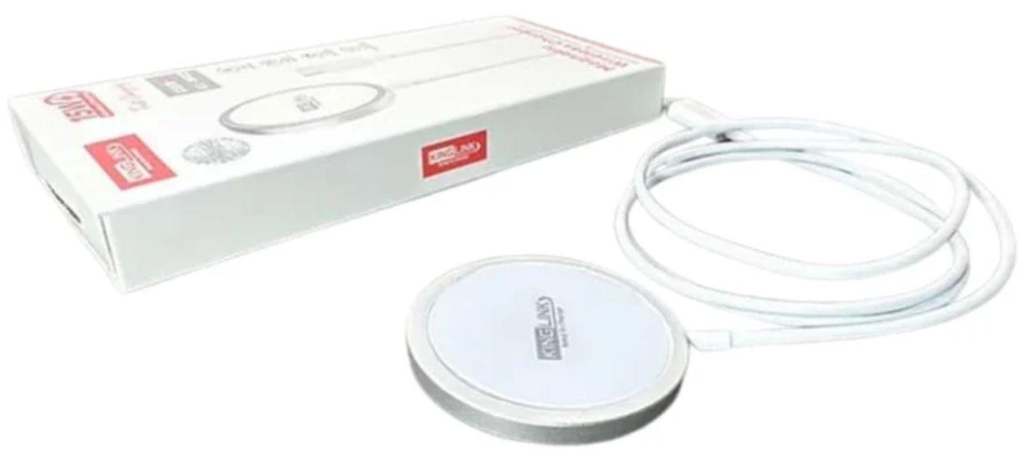 Kinglink KLW02 15W Magnetic Wireless Charger Pad (1M) ricondizionato - Reebelo Italia