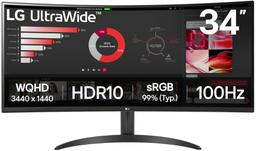 LG 34WR50QK-B Monitor Curvo UltraWide QHD 34" ricondizionato - Reebelo Italia