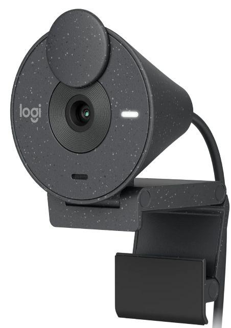 Webcam Logitech Brio 300 USB-C con otturatore per la privacy ricondizionato - Reebelo Italia