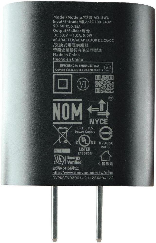 Caricatore da parete USB singolo Nokia, adattatore AC (AD-5WU) ricondizionato - Reebelo Italia