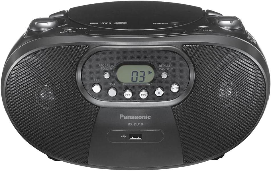 Panasonic RX-DU10 Radio Portatile AM/FM con Lettore CD ricondizionato - Reebelo Italia