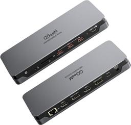 QGeeM D6908 USB C Laptop Docking Station ricondizionato - Reebelo Italia