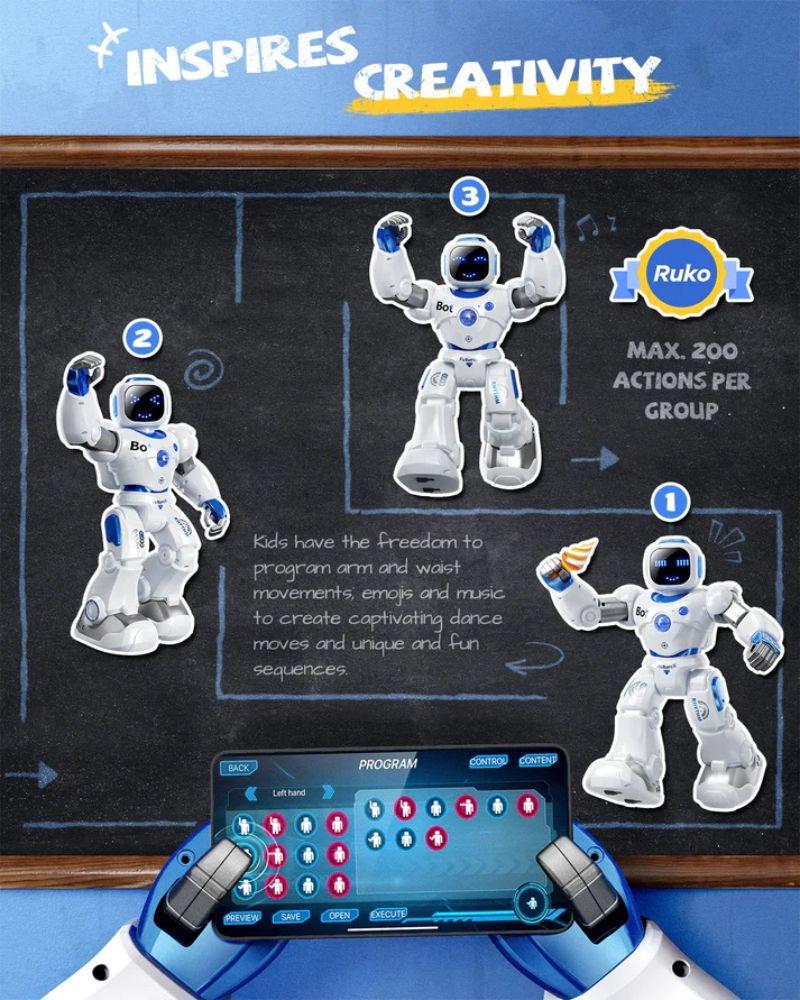 Ruko 1088 Large Smart Robots for Kids ricondizionato - Reebelo Italia