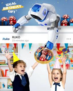 Ruko 1088 Large Smart Robots for Kids ricondizionato - Reebelo Italia