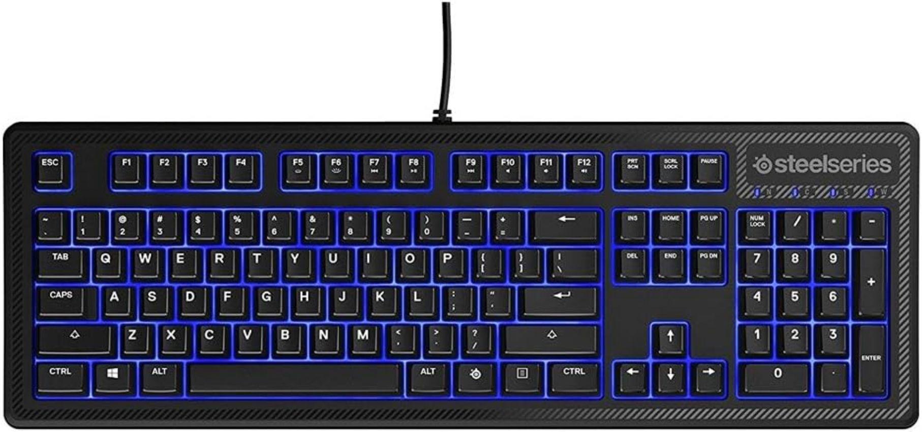 SteelSeries Apex 100 LED Gaming Keyboard ricondizionato - Reebelo Italia