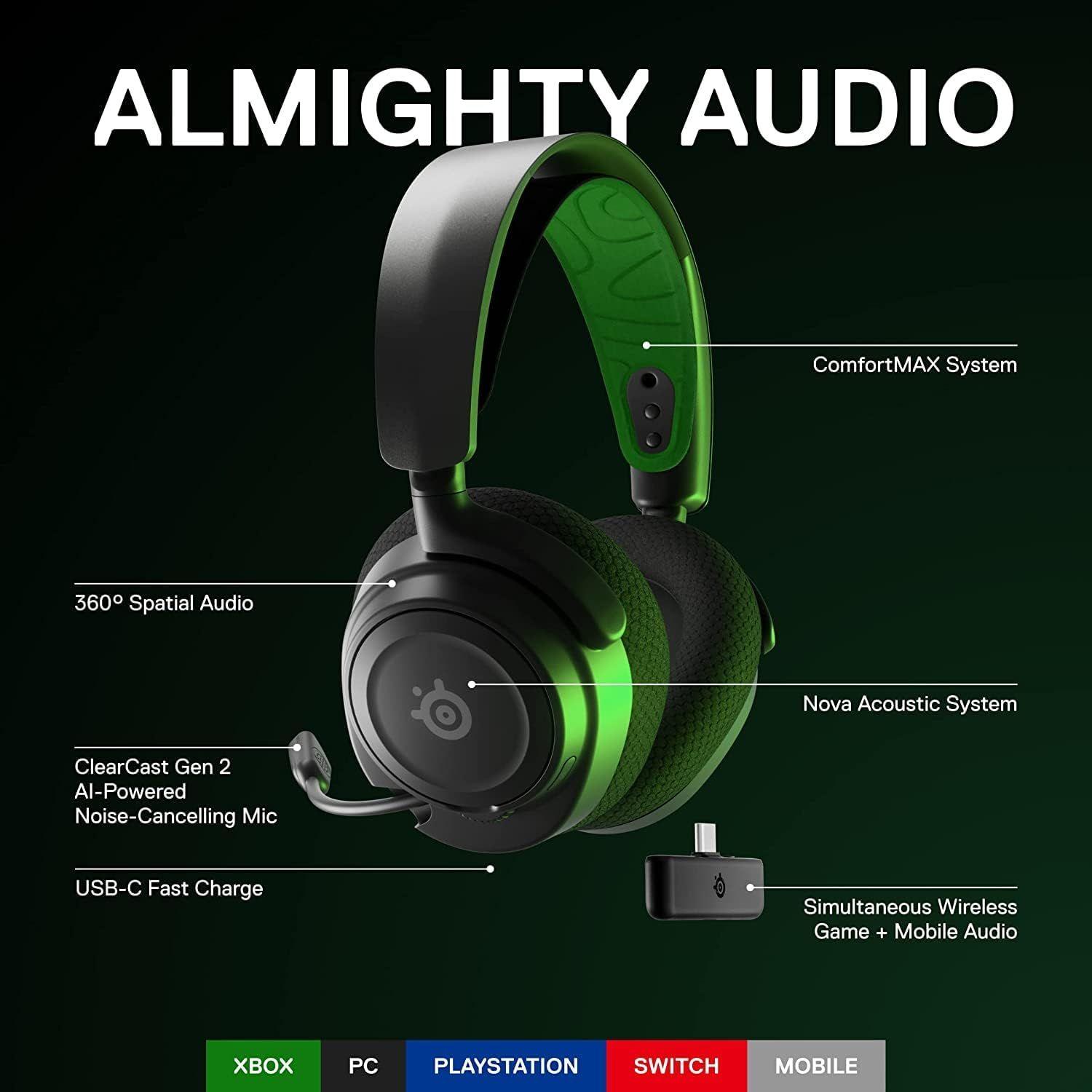 SteelSeries Arctis Nova 7X Wireless Gaming Headset ricondizionato - Reebelo Italia