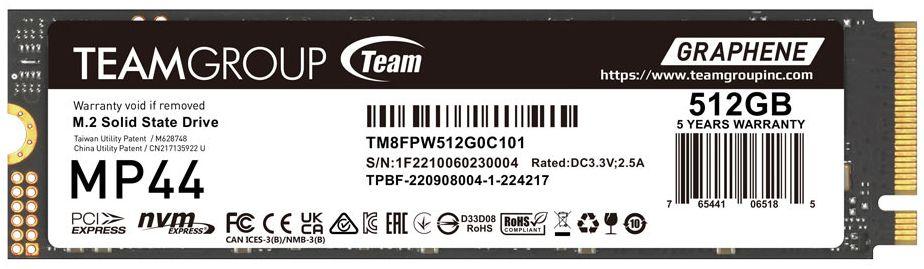 Team Group Elite MP44 M.2 PCIe 4.0 SSD ricondizionato - Reebelo Italia