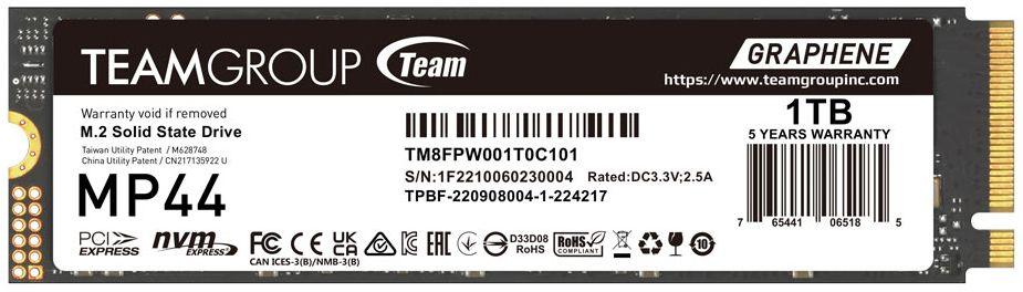Team Group Elite MP44 M.2 PCIe 4.0 SSD ricondizionato - Reebelo Italia