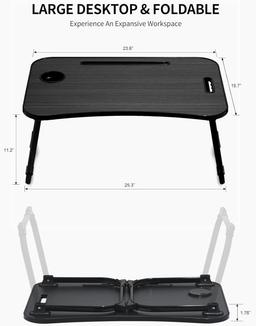 Zeaptac Tavolino Pieghevole da Letto per Laptop ricondizionato - Reebelo Italia