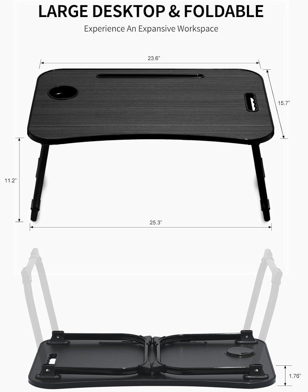 Zeaptac Tavolino Pieghevole da Letto per Laptop ricondizionato - Reebelo Italia