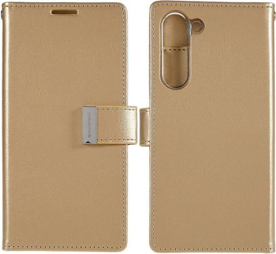 Custodia a portafoglio Goospery Rich Diary per Samsung Galaxy S23 ricondizionato - Reebelo Italia