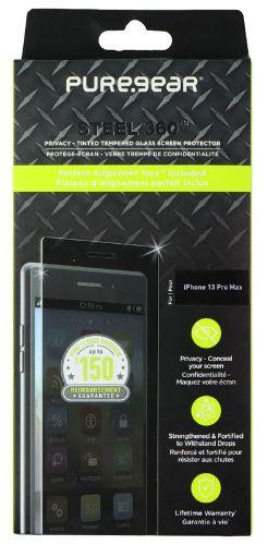 Proteggi schermo in vetro PureGear Steel 360 Privacy per iPhone 13 Pro Max ricondizionato - Reebelo Italia