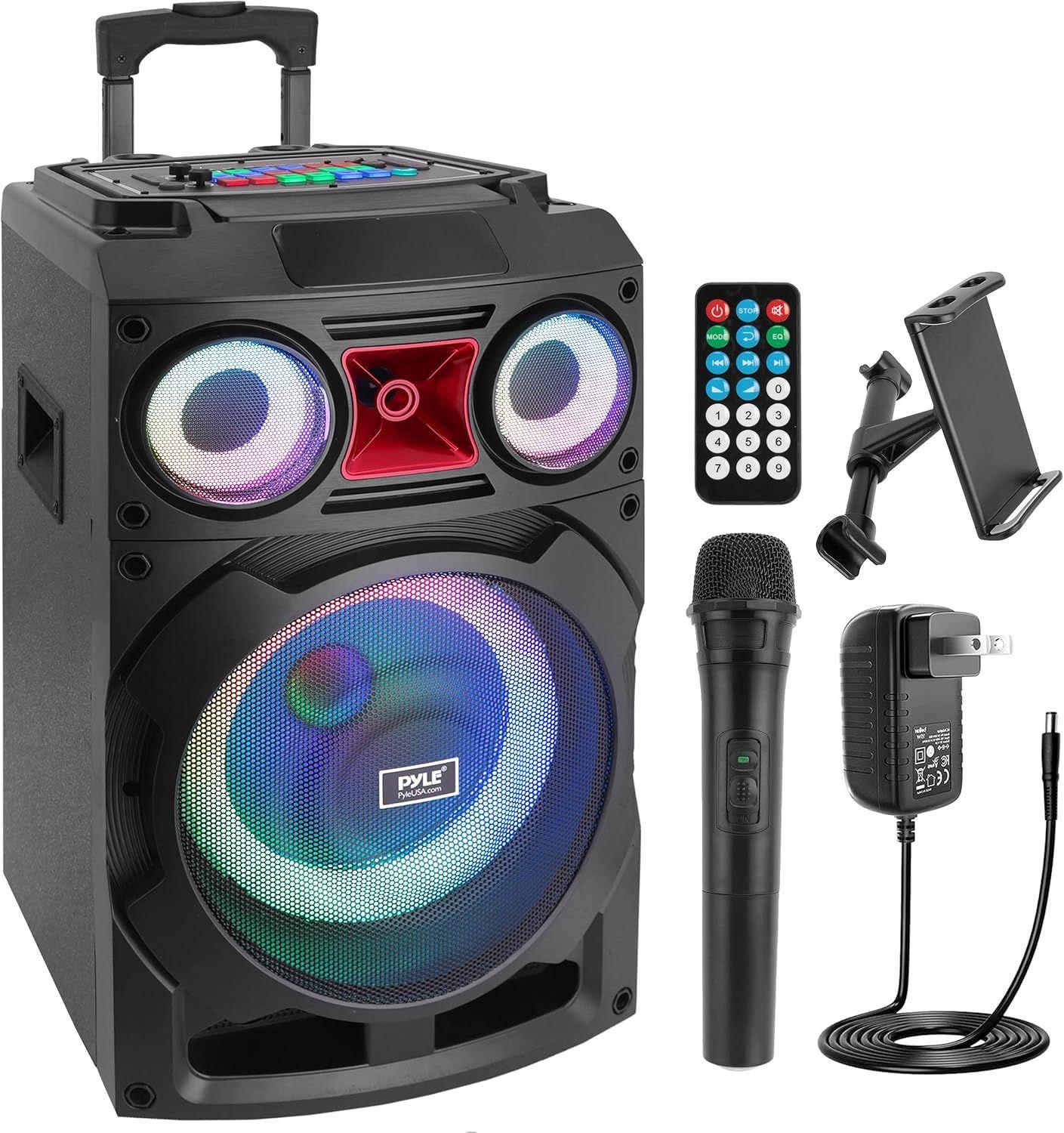 Sistema di altoparlanti PA Bluetooth portatile Pyle PHP210DJT ricondizionato - Reebelo Italia